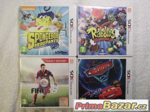 Hry na Nintendo 3DS - Nové nebo 1 x hrané - Více fotek Hry na Nintendo 3DS - Nové nebo 1 x hrané - Více fotek