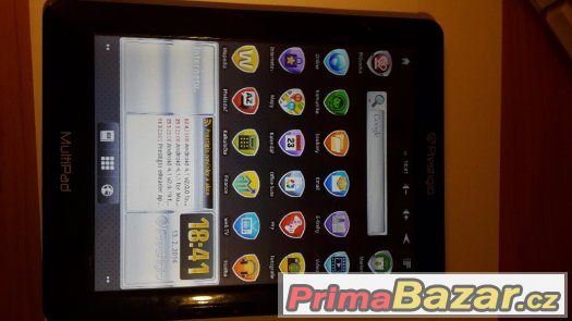 Pěkné Prestigio MultiPad PMP3384B, plně funkční, se zdrojem