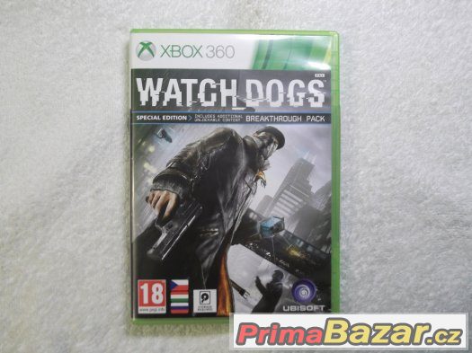 Hra na XBox 360 - Watch Dogs - České titulky - Použitá