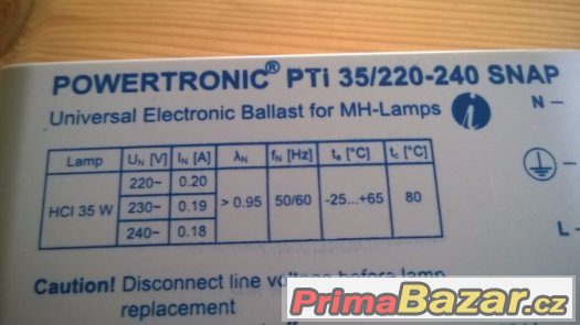 POWERTRONIC PTi 35/220 - 240 SNAP OSRAM SLEVA