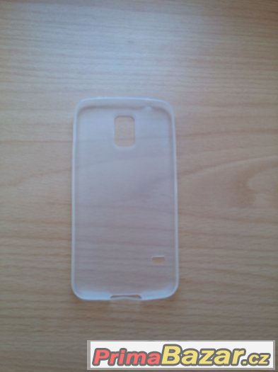 Samsung Galaxy S5 bílé poloprůhledné pouzdro G900