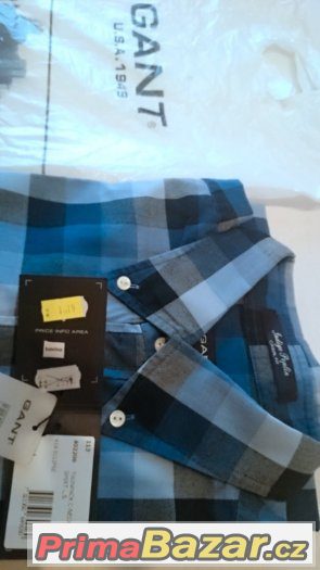 170 - košile GANT Indigo Poplin - vel. L - NOVÁ 170 - košile GANT Indigo Poplin - vel. L - NOVÁ