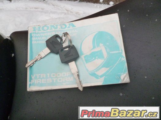 Honda VTR 1000 F FireStorm. r.v. 2001 Honda VTR 1000 F FireStorm. r.v. 2001