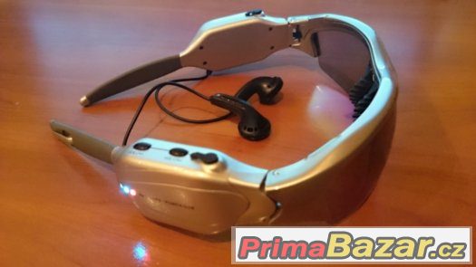 186 - Sluneční brýle s integrovaným MP3 přehrávačem 256 MB