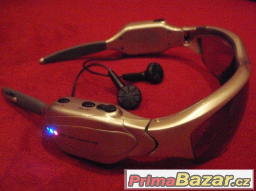 186 - Sluneční brýle s integrovaným MP3 přehrávačem 256 MB