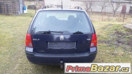VW Golf IV variant 1.9 TDI 81 kw VW Golf IV variant 1.9 TDI 81 kw