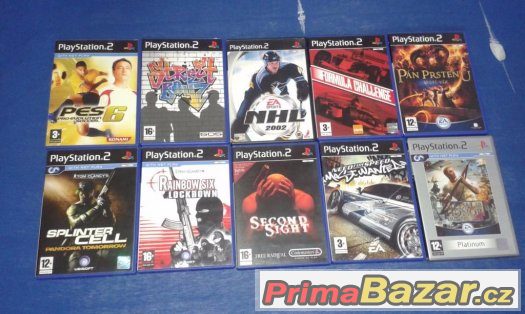 10 HER pro PLAYSTATION 2  PS2