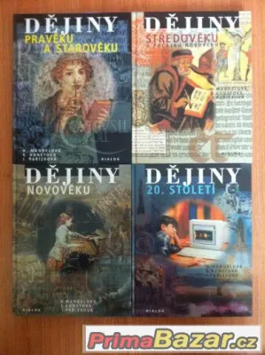 4 knihy Dějiny (pro SŠ)