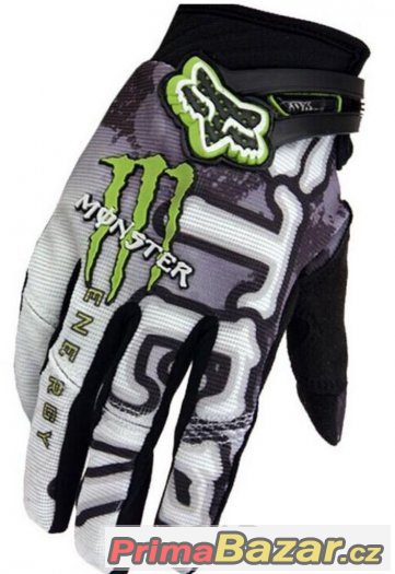 Prodám nové rukavice FOX Monster Ghost bílé nebo černé