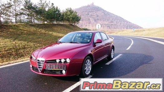Alfa Romeo 159 - 136kW, tempomat, ALU, 1.majitel, serviska