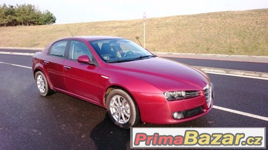 Alfa Romeo 159 - 136kW, tempomat, ALU, 1.majitel, serviska