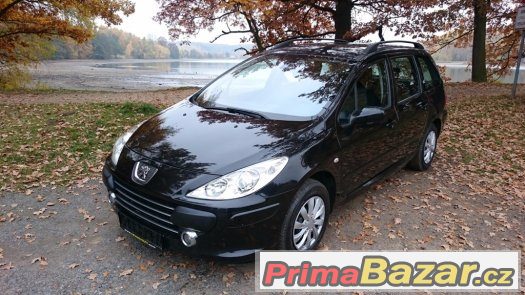 Peugeot 307 break 2.0 16V - 103kW, serviska, tempomat, tažné