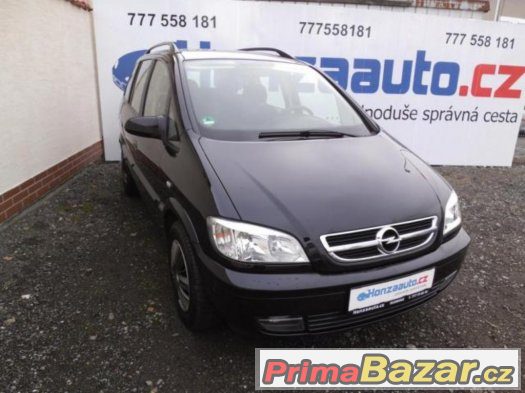 Opel Zafira 1.8i,92KW, SERVISKA, 7 MÍST