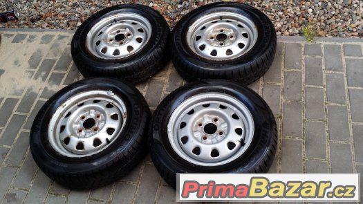 Zimní kola disky sada Škoda 4x100 Felicia 165/70 R13