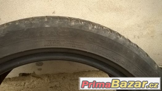 michelin 225/45 r17 prodám