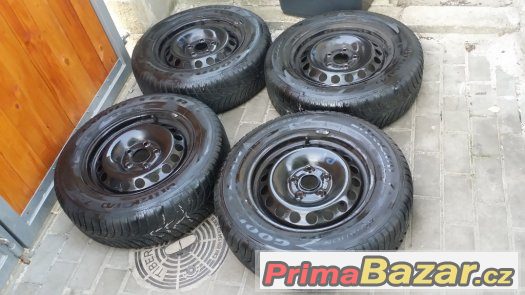 Zimní kola 5x112 195/65 R15 Škoda Octavia II VW Golf Touran