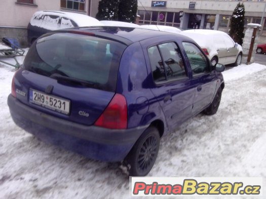 Renault Clio 1,4i 16V, eko zaplaceno Renault Clio 1,4i 16V, eko zaplaceno