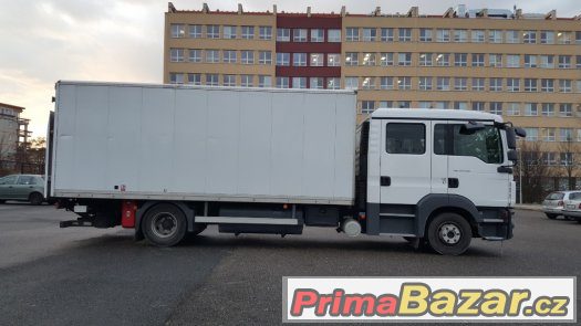 MAN GTL 12.250 ADR skříňový - zánovní stav, KLIMA, rampa