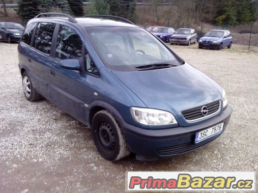 OPEL ZAFIRA 1,6i 16V, 7.míst, r.v. 2001