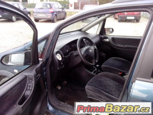 OPEL ZAFIRA 1,6i 16V, 7.míst, r.v. 2001