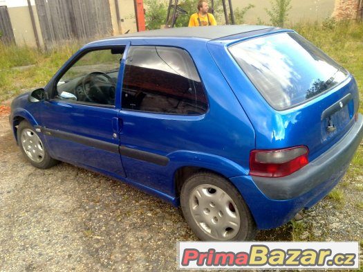 Náhradní díly Citroen Saxo i VTS a peugeot 106 rally