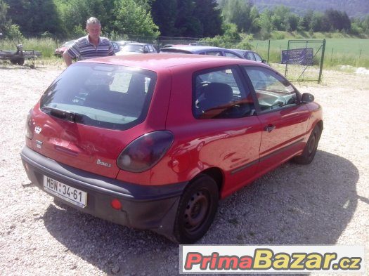 FIAT Bravo 1,4i 12V, r.v. 1997, nové v ČR