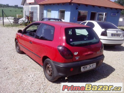 FIAT Bravo 1,4i 12V, r.v. 1997, nové v ČR