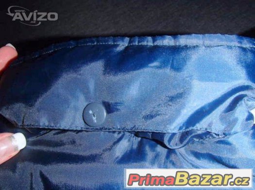 Dětská modrobílá zimní bunda