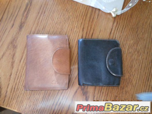 2x-panska-kozena-penezenka-hneda-cerno-hneda