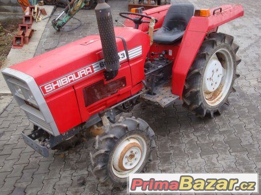 Japonský traktor SHIBAURA SD1843, výkon 18 Hp, 4x4