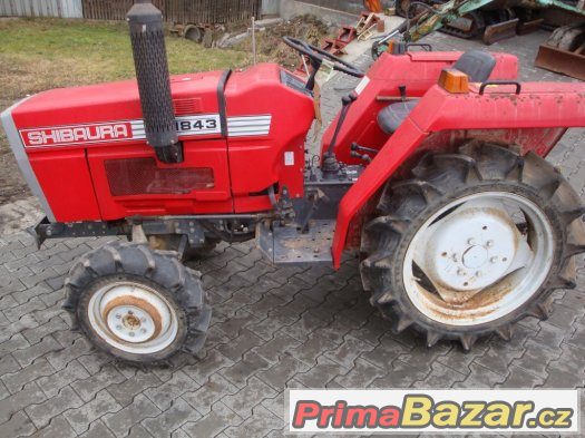 Japonský traktor SHIBAURA SD1843, výkon 18 Hp, 4x4