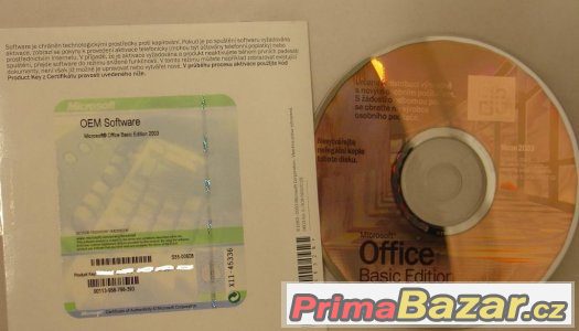 Originál MS Office 2003 Basic (Word, Excel, Outlook)