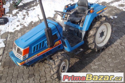 Malotraktor ISEKI TU 180F,18 Hp, 4x4, tříválec s rotavátorem