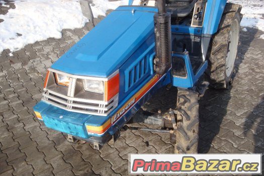 Malotraktor ISEKI TU 180F,18 Hp, 4x4, tříválec s rotavátorem