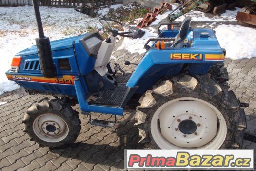 Malotraktor ISEKI TU 180F, výkon 18 Hp, 4x4, tříválec