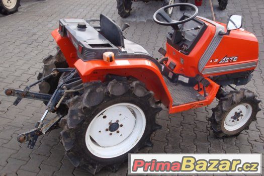 Malotraktor KUBOTA Aste A15, výkon 15 Hp, 4x4