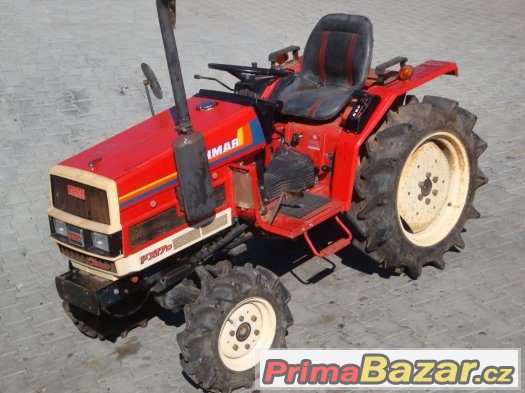 Japonský traktor Yanmar XF17D, v ceně 3B závěs a rotavátor