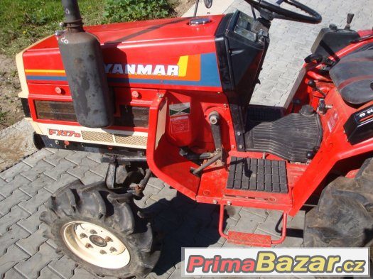 Japonský traktor Yanmar XF17D, v ceně 3B závěs a rotavátor