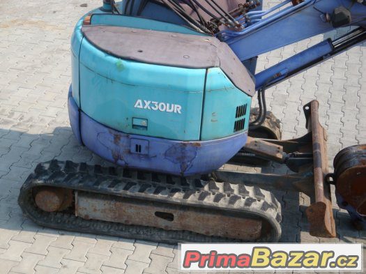 Pásový bagr AIRMAN AX30UR, 3000 kg, rypadlo