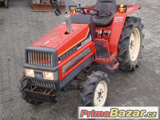 Traktor Yanmar FX20D, výkon 20 Hp, automat, 4x4, tříválec