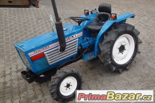 Japonský traktor ISEKI TU2100, 4x4, 21 Hp, tříválec