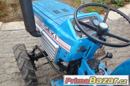 Japonský traktor ISEKI TU2100, 4x4, 21 Hp, tříválec