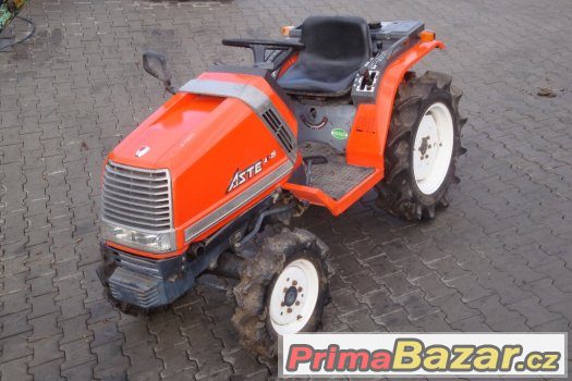 Malotraktor KUBOTA Aste A15, výkon 15 Hp, 4x4 tříválec