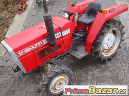 Malotraktor SHIBAURA SD1843, 18 Hp, 4x4 Malotraktor SHIBAURA SD1843, 18 Hp, 4x4