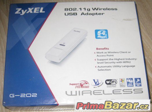 Zyxel ZyAIR G-202 - USB wifi karta