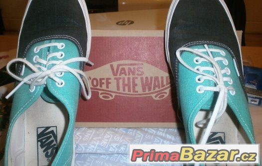 VANS original vel.39 šedo-zelené NOVÉ VANS original vel.39 šedo-zelené NOVÉ