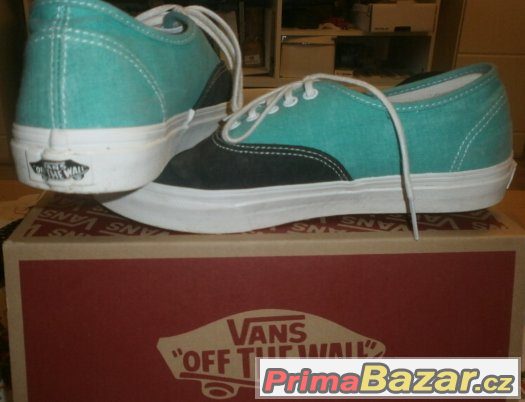 VANS original vel.39 šedo-zelené NOVÉ