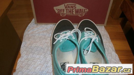 VANS original vel.39 šedo-zelené NOVÉ