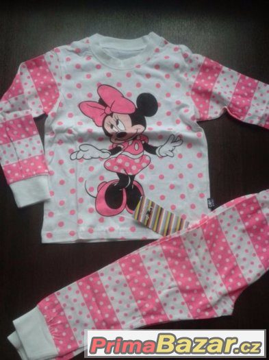 Pyžamo Minnie mouse růžové