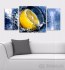Obraz do kuchyně - CITRON VE VÍRU - velikost 120x60 cm